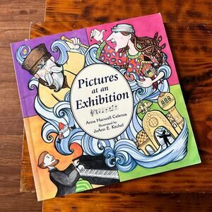 Pictures At An Exhibition Russian Paperback Book